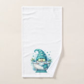 Gnome Bath Towel Set-Hand, Bath, Washcloth Badhandtuch Set (Handtuch)