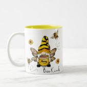 Gnome Bee Kind Sonnenblume Tasse (Links)