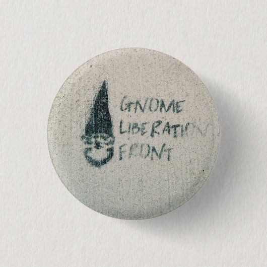 Gnome-Befreiungs-Front Button (Vorderseite)