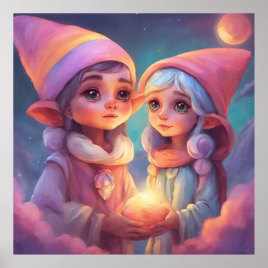 Gnome behalt oder gestalten Sie Ihr eigenes Poster (Vorne)