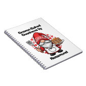 Gnome bei Zuhause-Design Notizblock (Rechte Seite)