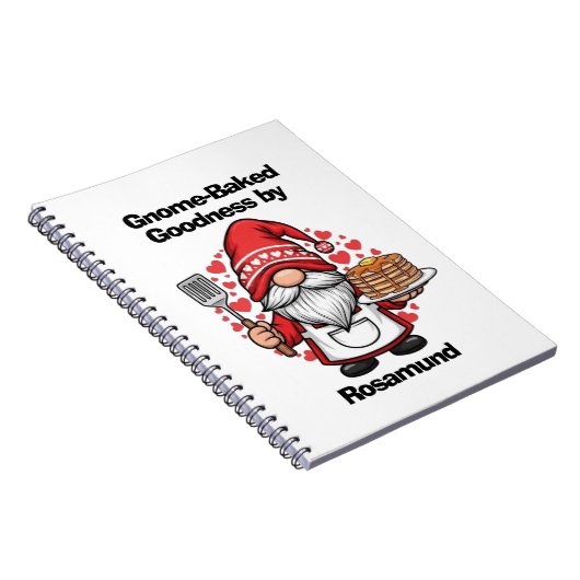 Gnome bei Zuhause-Design Notizblock (Rechte Seite)