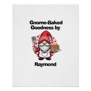 Gnome bei Zuhause-Design Poster