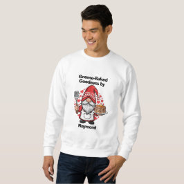 Gnome bei Zuhause-Design Sweatshirt