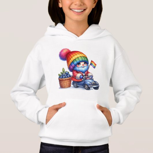 Gnome-BlackBerry Hoodie (Vorderseite)