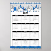 Gnome blue 2026 poster (Vorne)