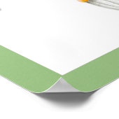 Gnome Blütenblüte, wo Sie gepflanzt werden Poster (Ecke)