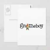 Gnome Boy Postkarte (Vorne/Hinten)
