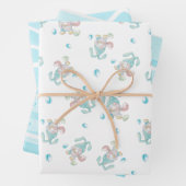 Gnome Bunny like You Osterfest Geschenkpapier Set (Beispiel)