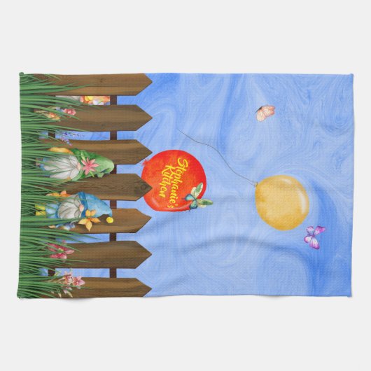 Gnome, bunte Küchenwäsche Geschirrtuch (Horizontal)