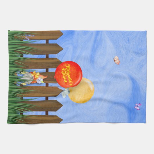 Gnome, bunte Küchenwäsche Geschirrtuch (Horizontal)