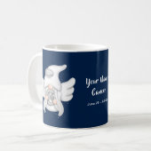 Gnome Cancer Astrologie Signieren Engel Ihren Name Kaffeetasse (Vorderseite Links)