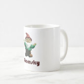 Gnome Chomsky Kaffeetasse (VorderseiteRechts)
