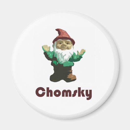 Gnome Chomsky Magnet (Vorne)