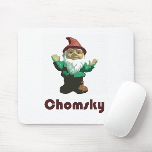 Gnome Chomsky Mousepad (Mit Mouse)
