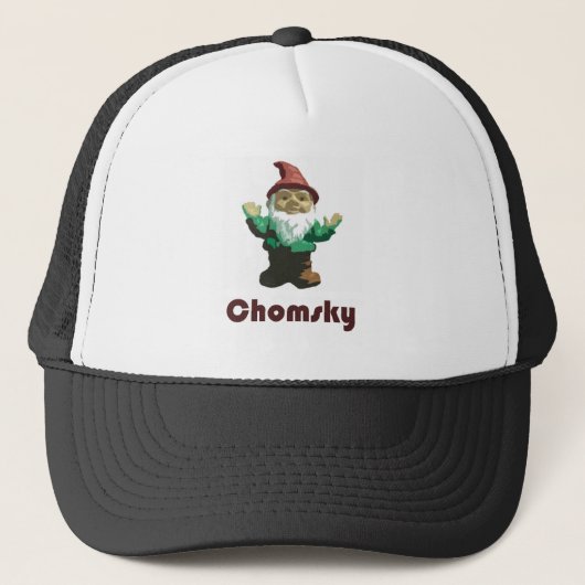 Gnome Chomsky Truckerkappe (Vorderseite)