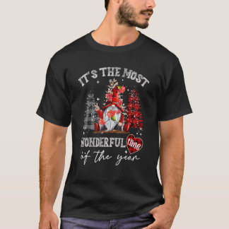 Gnome Christams Es ist die wunderbarste Zeit der T-Shirt