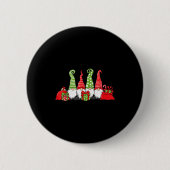 Gnome Christmas Button (Vorderseite)