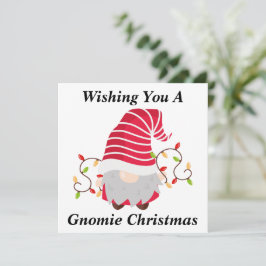 Gnome Christmas Card Dankeskarte