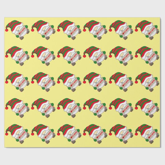Gnome Christmas Geschenkpapier (Flach)