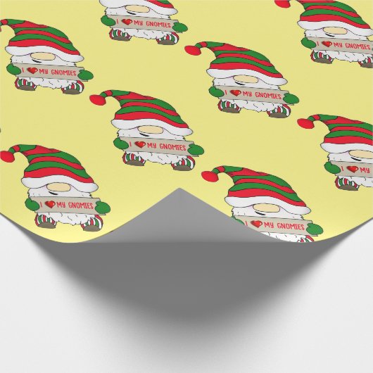 Gnome Christmas Geschenkpapier (Ecke)