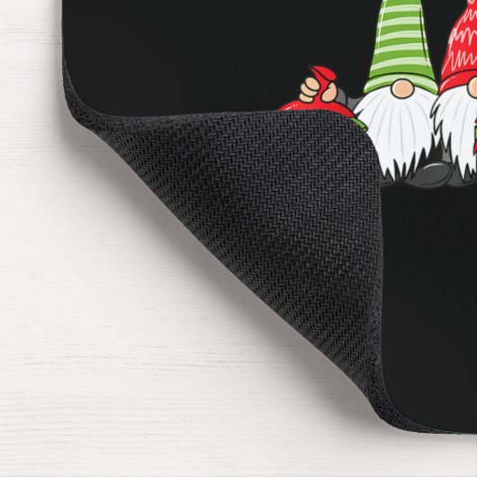 Gnome Christmas  Mousepad (Ecke)