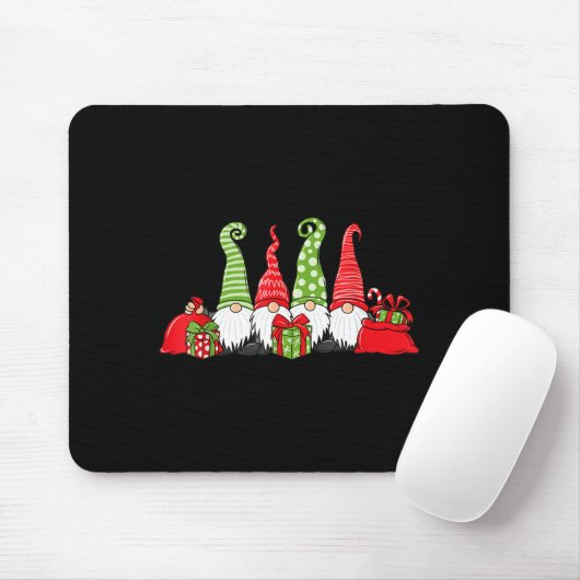Gnome Christmas  Mousepad (Mit Mouse)