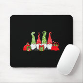 Gnome Christmas Mousepad (Mit Mouse)