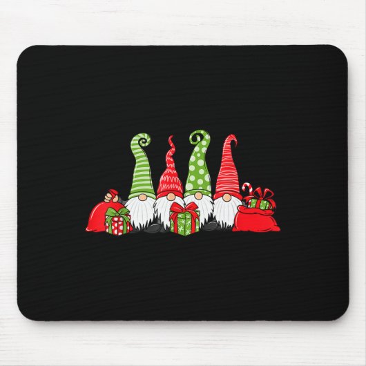 Gnome Christmas Mousepad (Vorne)