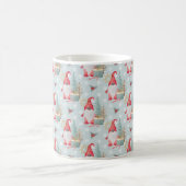 Gnome Christmas Pattern Kaffeetasse (Mittel)