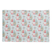 Gnome Christmas Pattern Kissenbezug (Rückseite)