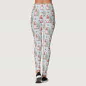 Gnome Christmas Pattern Leggings (Rückseite)