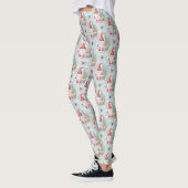 Gnome Christmas Pattern Leggings (Links)