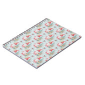 Gnome Christmas Pattern Notizblock (Linke Seite)