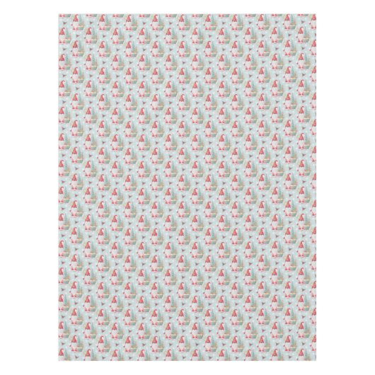 Gnome Christmas Pattern Tischdecke (Vorderseite)