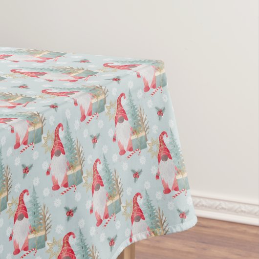 Gnome Christmas Pattern Tischdecke (Beispiel)