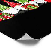 Gnome Christmas  Poster (Ecke)