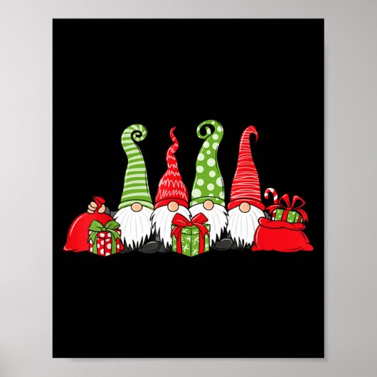 Gnome Christmas Poster (Vorne)