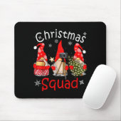 Gnome Christmas Squad Group Matching Christmas Par Mousepad (Mit Mouse)