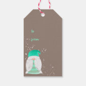 Gnome/Christmas Tags Geschenkanhänger (Rückseite)