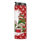 Gnome Christmas Thermal Tumbler Thermosbecher (Nach rechts gedreht)