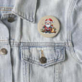 Gnome Christmas Winter Season Gnomes Lover Holiday Button (Beispiel)