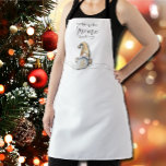 Gnome Cooking Personalisiert Schürze<br><div class="desc">Benutzerdefinierte Schürze mit einem Daumen nach oben Gnome und die Worte "nichts wie Gnome Kochen" oder eine Nachricht,  die Sie wählen. Eine tolle Weihnachtsgeschenkidee oder kreieren Sie selbst. Für individuelle Designanfragen klicken Sie bitte auf die Schaltfläche "Nachricht".</div>