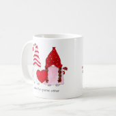 Gnome Couple A Liebe wie gnome andere Kaffeetasse (Vorderseite Links)