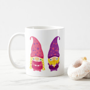 Gnome Couple anpassbar Kaffeetasse
