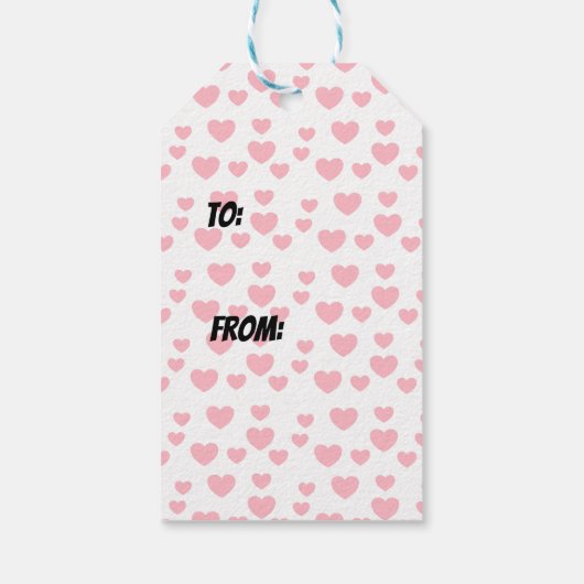 Gnome Couple Geschenkanhänger (Rückseite)