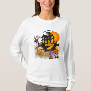 Gnome Couple, Spuk House, Ghost, JackO'Lanterns T-Shirt