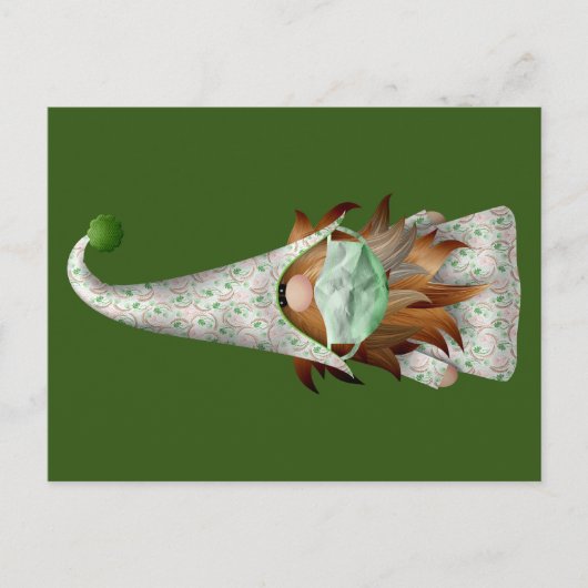 Gnome Covid 19 Postkarte (Vorderseite)