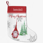 Gnome Custom Kleiner Weihnachtsstrumpf (Vorderseite)