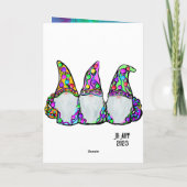 GNOME DANKESKARTE (Rückseite)